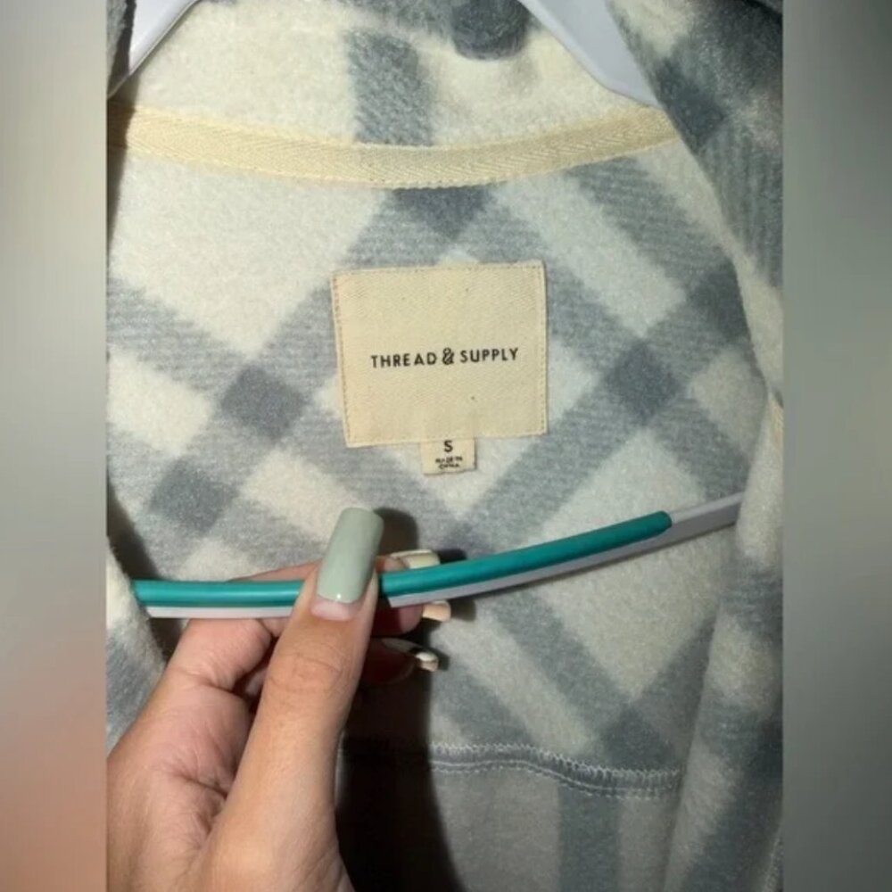 Oversized Teddy Button-Up Jacket - image 3